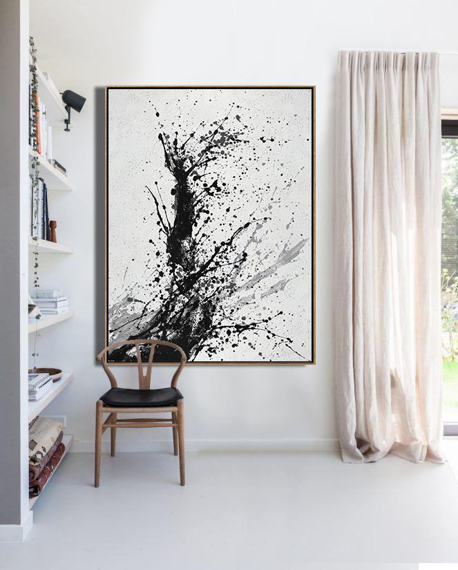 Minimal Art Drip Painting #DH29B - Click Image to Close